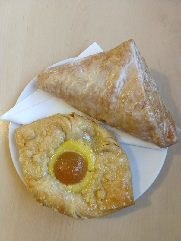 Train station pastries