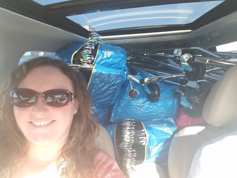 Bethany and car full