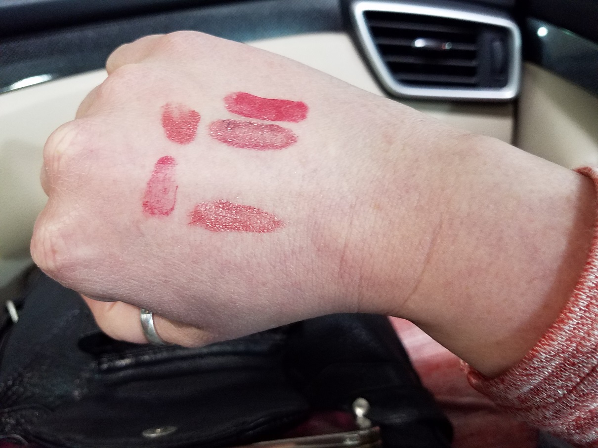 Hand with lipsense colors